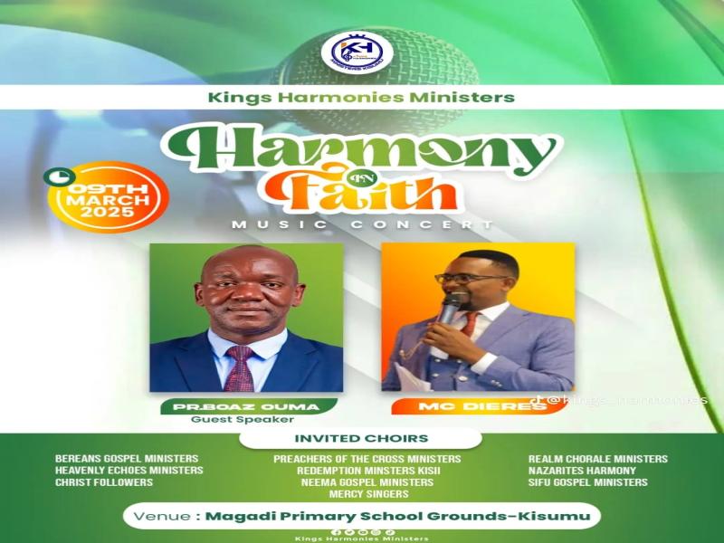 Harmony in Faith Music Concert